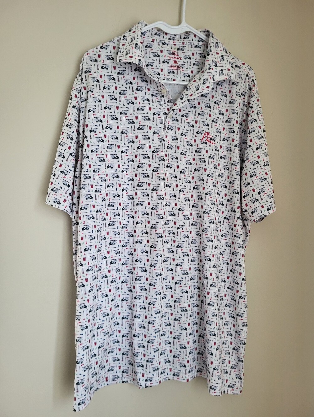Rhoback Golf Polo, XL